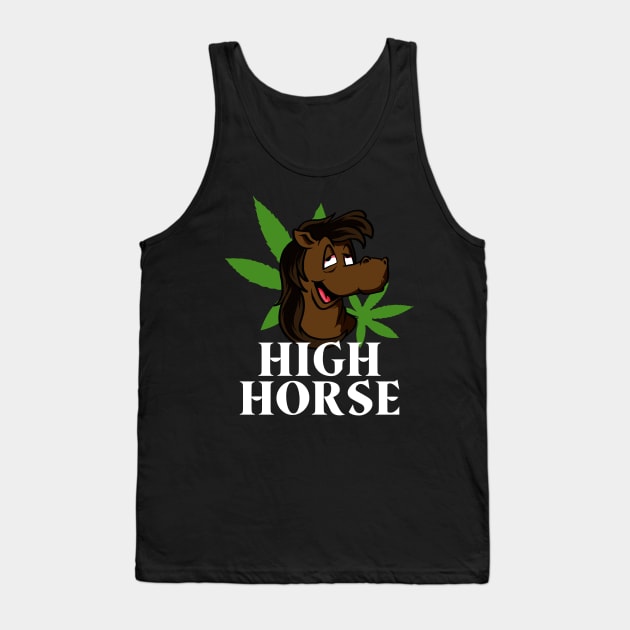 High Horse Tank Top by TonTomDesignz